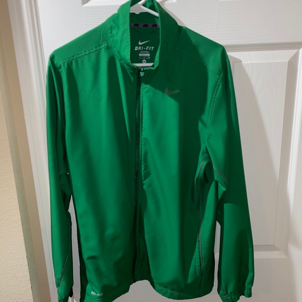 Nike Green Dri-Fit Track jacket size medium
